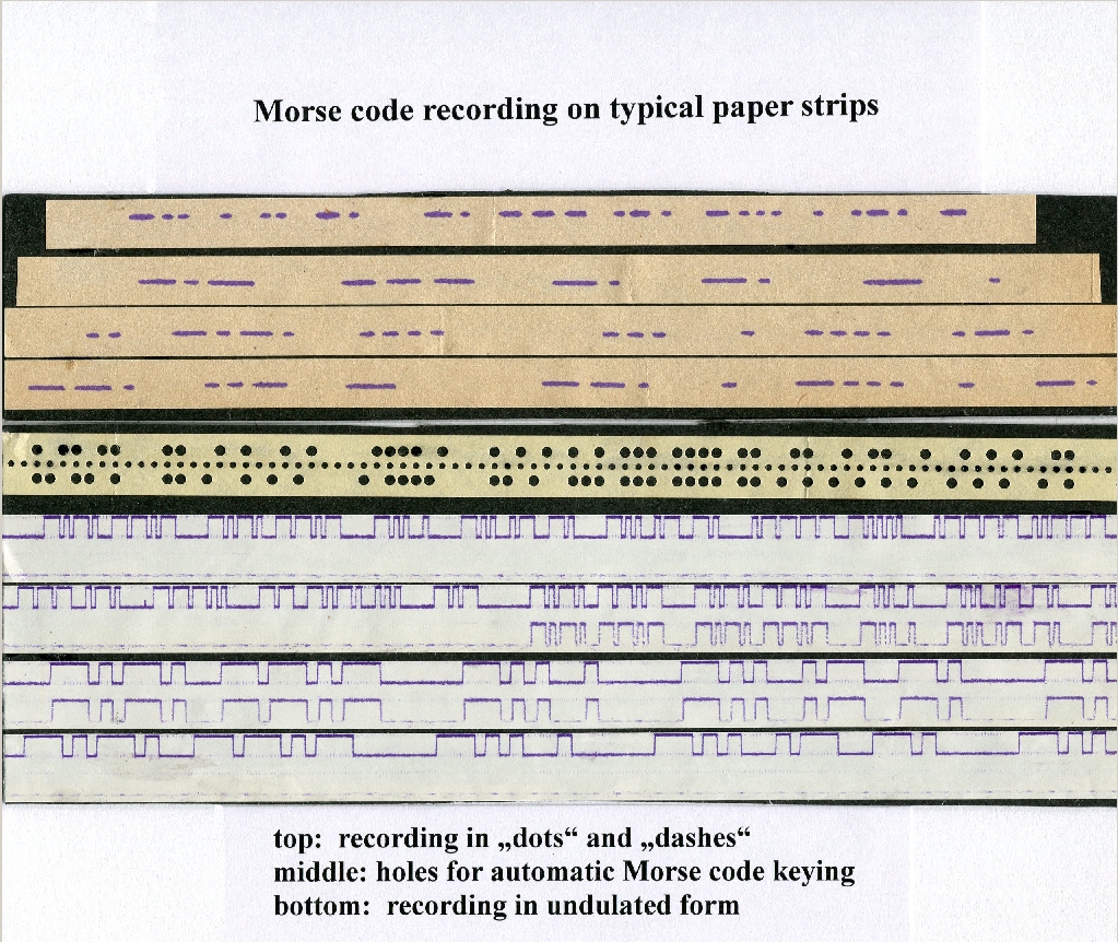 Morsecode recording <br>samples